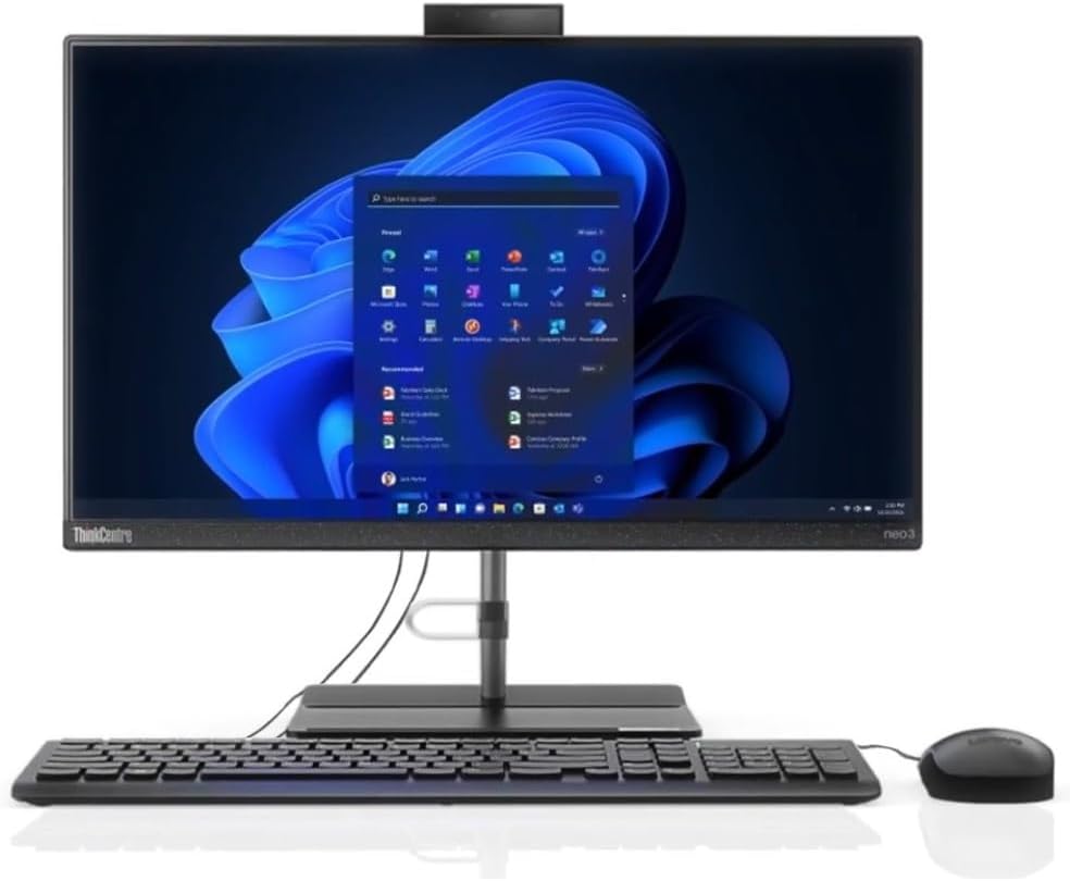 Lenovo 2024 Newest All-in-One Neo30a-22inch Desktop